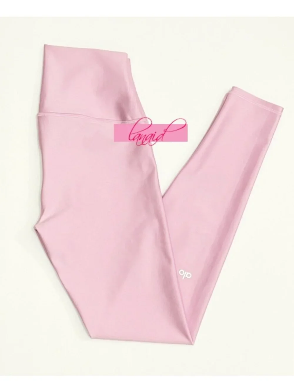 Alo High-Waist Airlift Legging Sugarplum Pink Hi-Rise Waisted Skinny Tights Pant